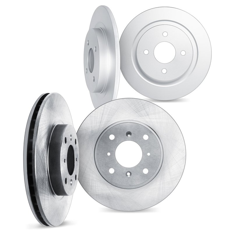 Dynamite Friction 6004-54081 Disc Brake Rotor Set - Front and Rear