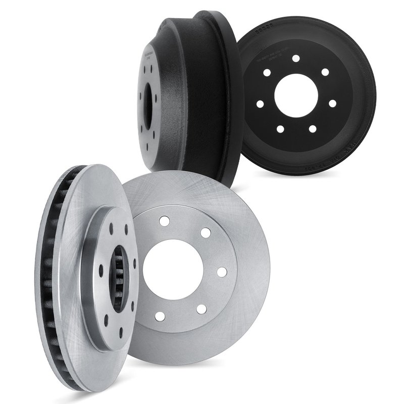 Dynamite Friction 6004-54243 Disc Brake Kit - Front and Rear