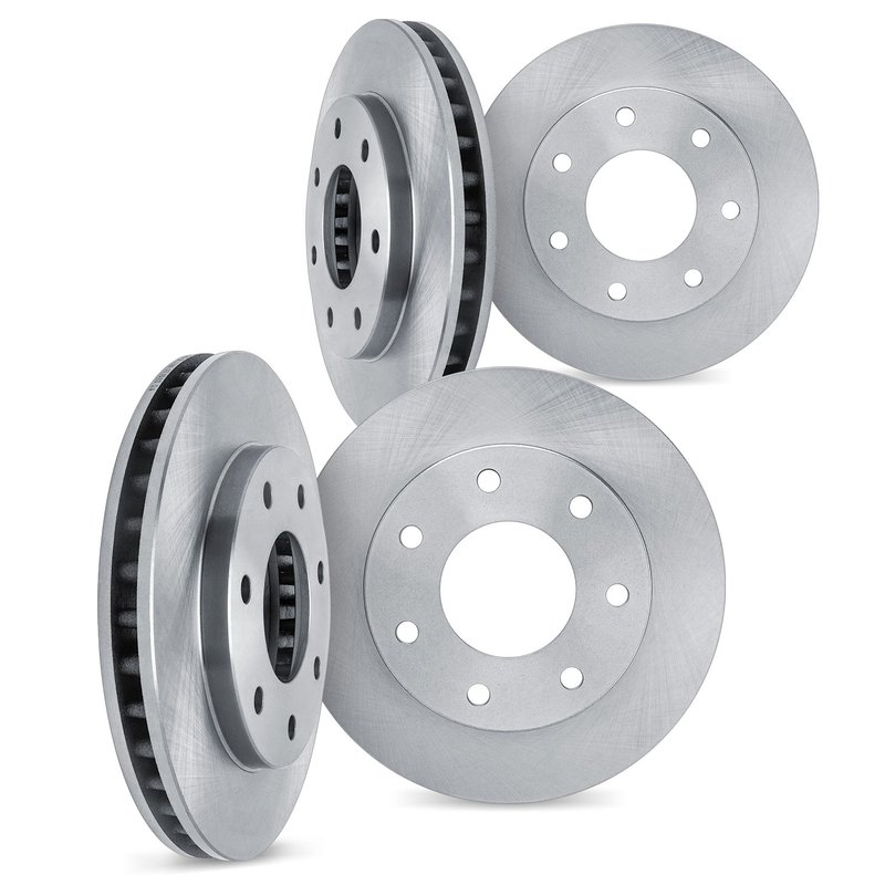 Dynamite Friction 6004-54284 Disc Brake Rotor Set - Front and Rear