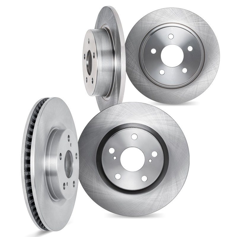 Dynamite Friction 6004-54331 Disc Brake Rotor Set - Front and Rear