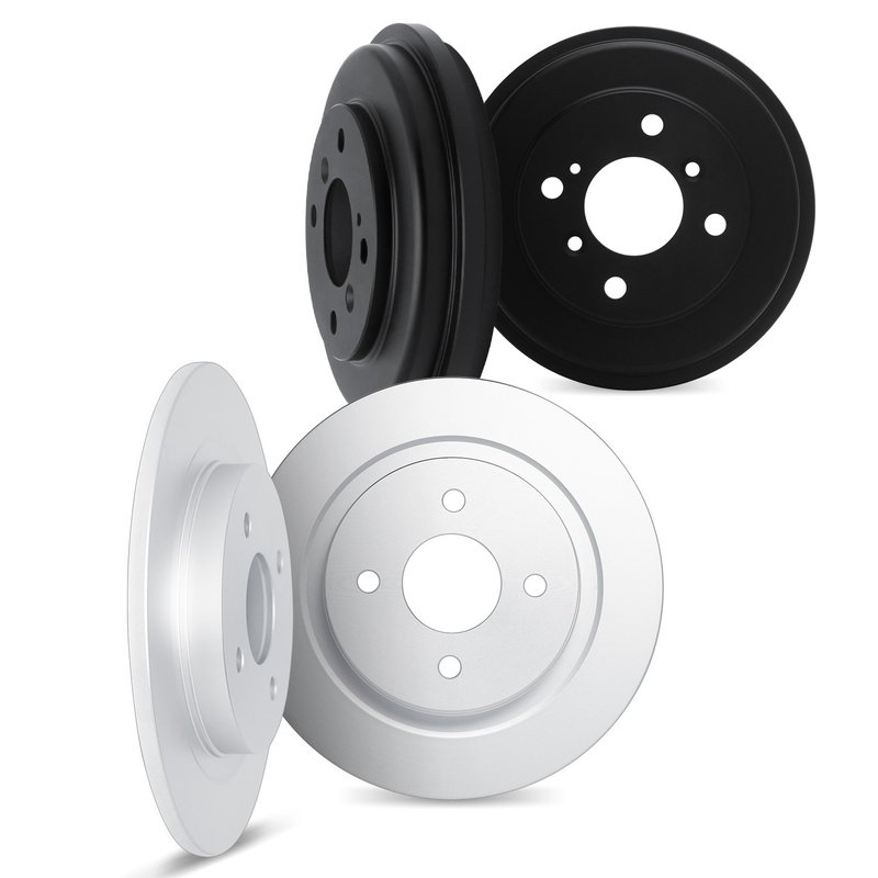 Dynamite Friction 6004-72001 Disc Brake Kit - Front and Rear