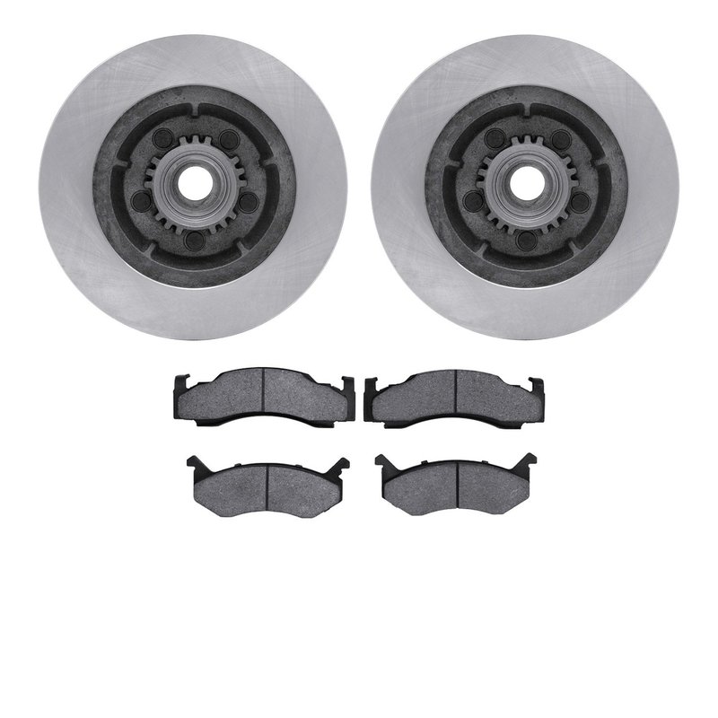 Dynamite Friction 6202-39161 Disc Brake Kit - Front