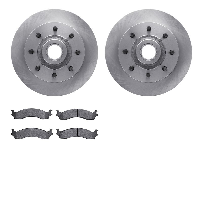 Dynamic Friction 6202-40402 Disc Brake Kit - Front