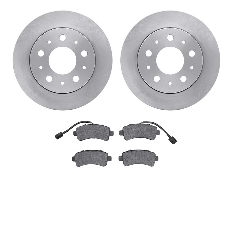 Dynamite Friction 6202-40519 Disc Brake Kit - Rear