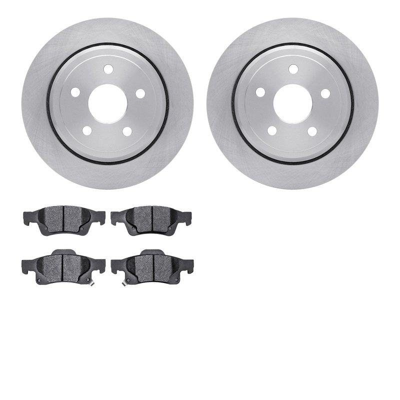 Dynamite Friction 6202-42007 Disc Brake Kit - Rear