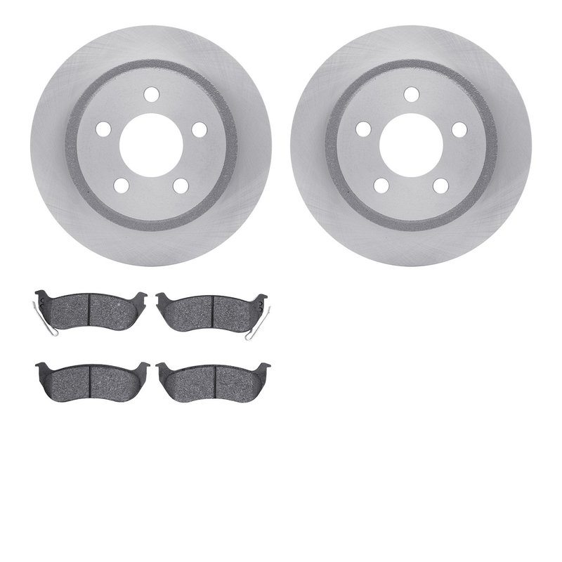Dynamite Friction 6202-42013 Disc Brake Kit - Rear