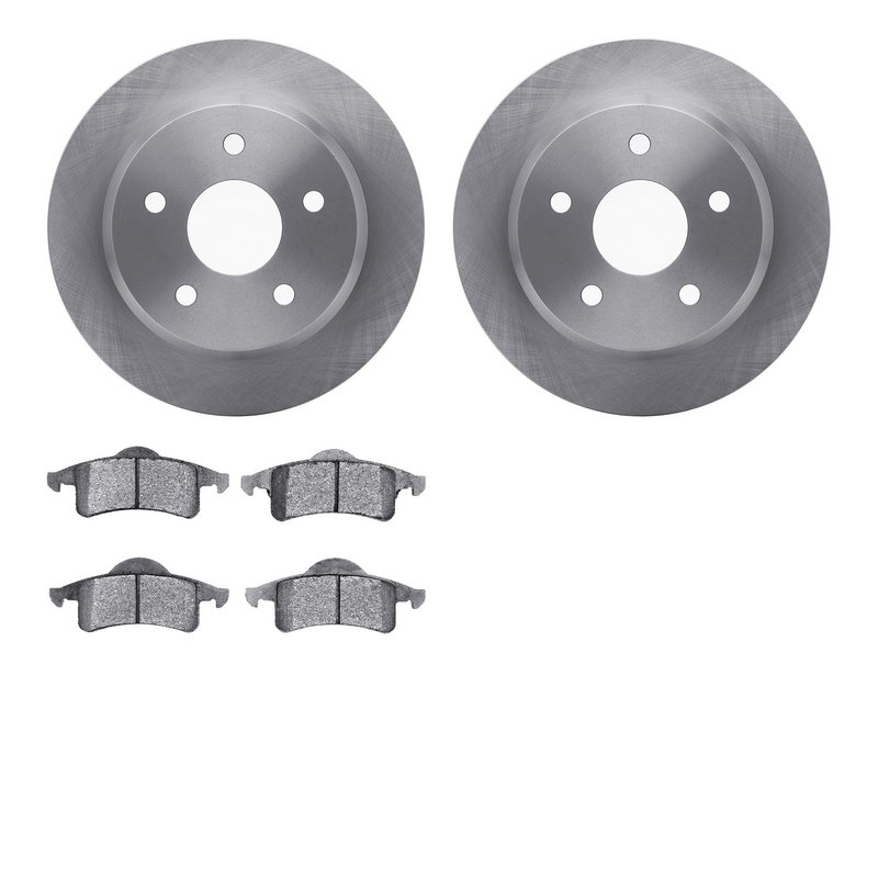 Dynamite Friction 6202-42174 Disc Brake Kit - Rear