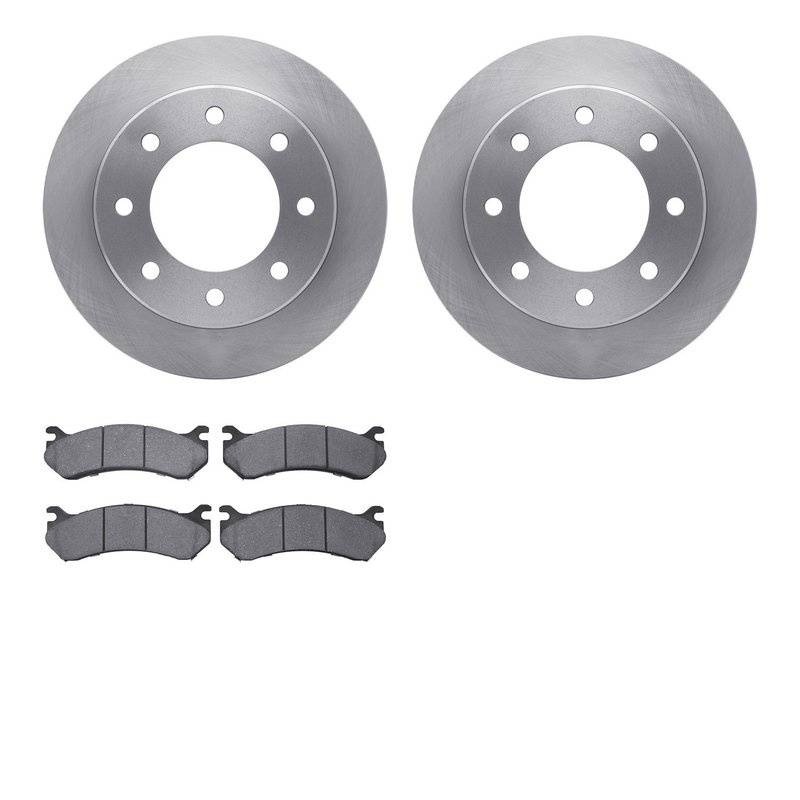 Dynamite Friction 6202-48016 Disc Brake Kit - Rear