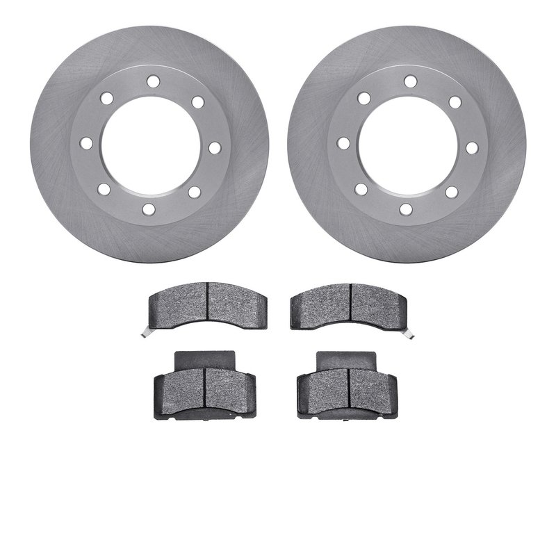 Dynamite Friction 6202-48087 Disc Brake Kit - Front