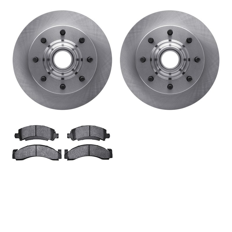Dynamite Friction 6202-48095 Disc Brake Kit - Front