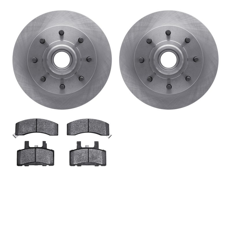 Dynamite Friction 6202-48141 Disc Brake Kit - Front