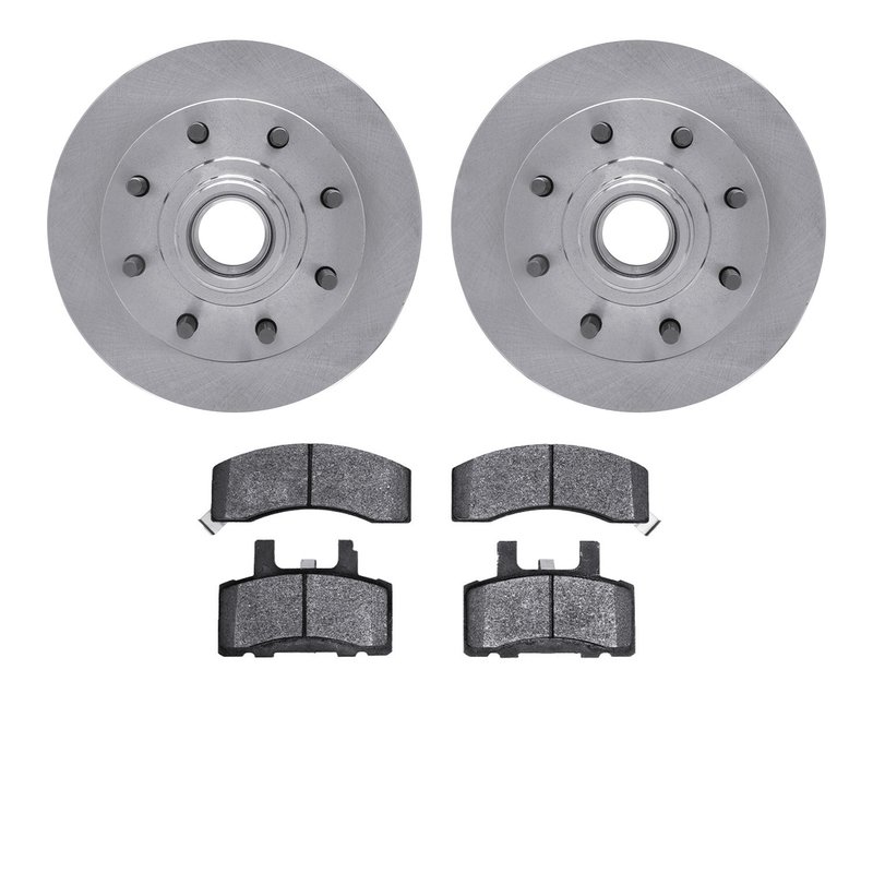 Dynamite Friction 6202-48183 Disc Brake Kit - Front