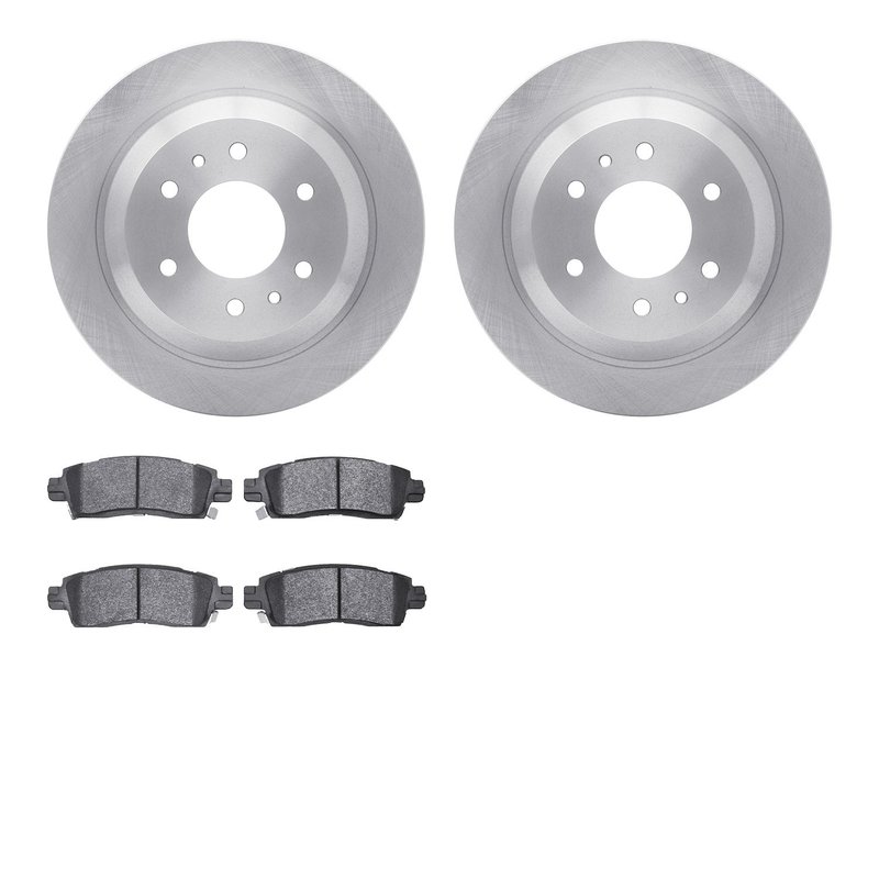 Dynamite Friction 6202-48267 Disc Brake Kit - Rear