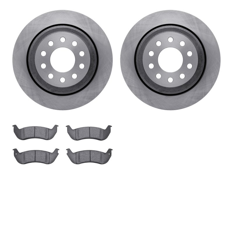 Dynamite Friction 6202-55001 Disc Brake Kit - Rear