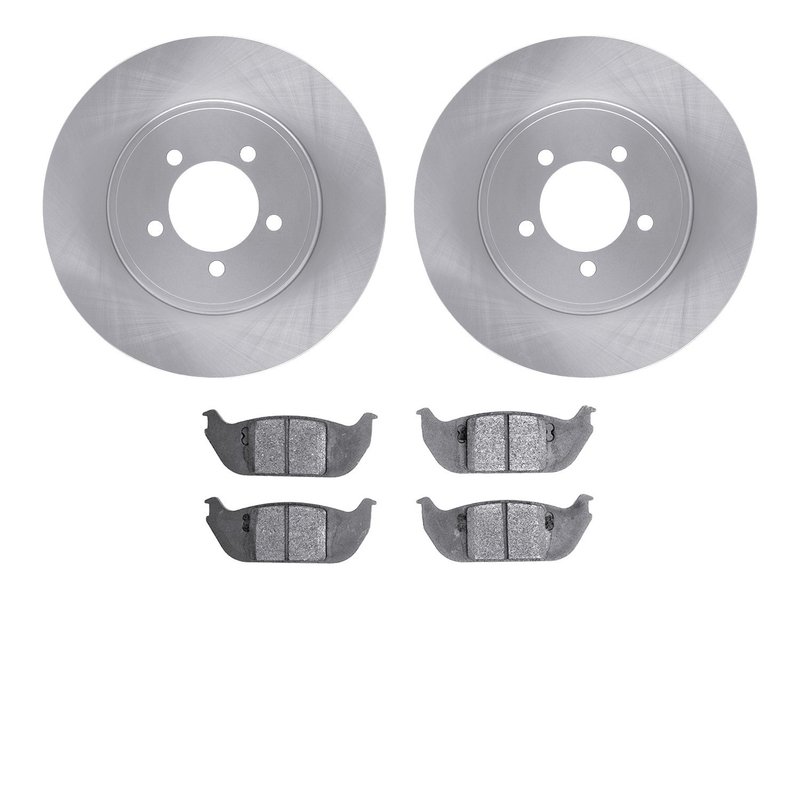 Dynamite Friction 6202-55049 Disc Brake Kit - Rear