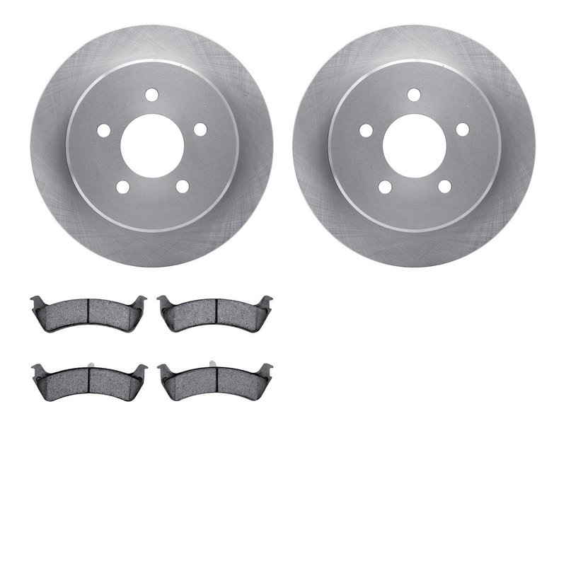 Dynamite Friction 6202-99358 Disc Brake Kit - Rear
