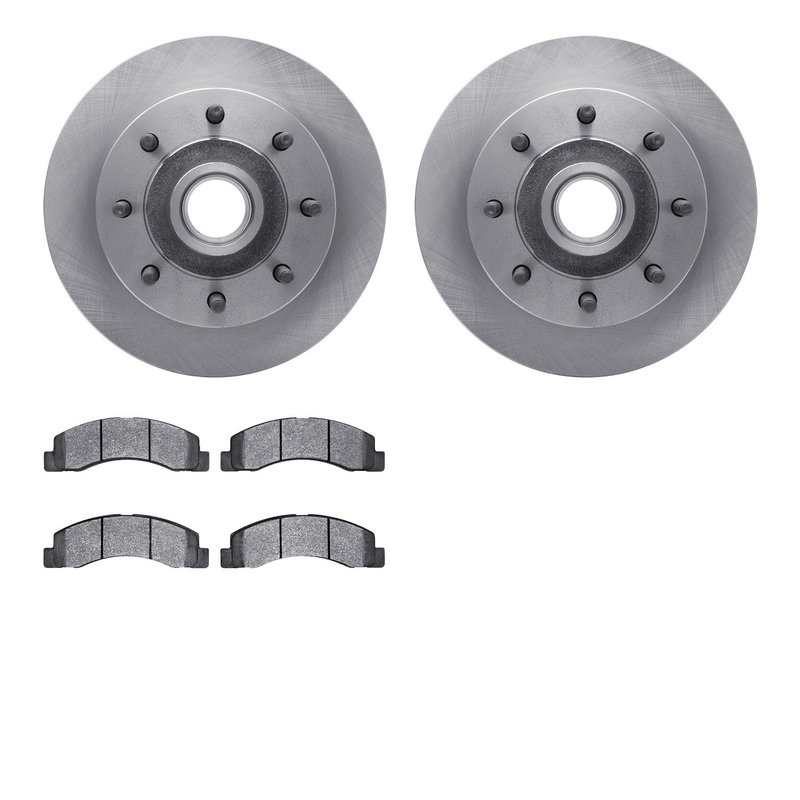 Dynamite Friction 6202-99435 Disc Brake Kit - Front