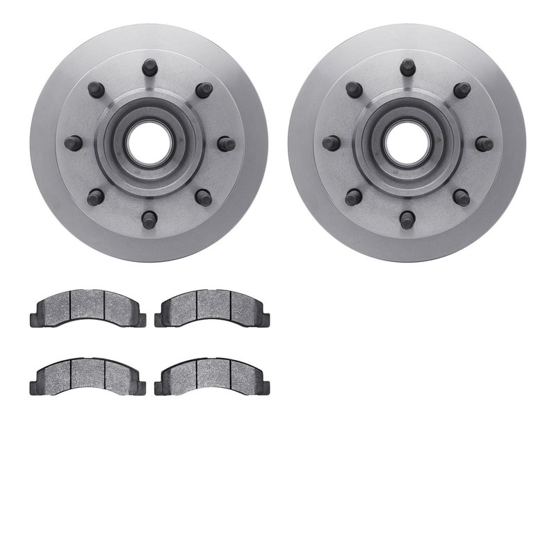 Dynamic Friction 6202-99567 Disc Brake Kit - Front