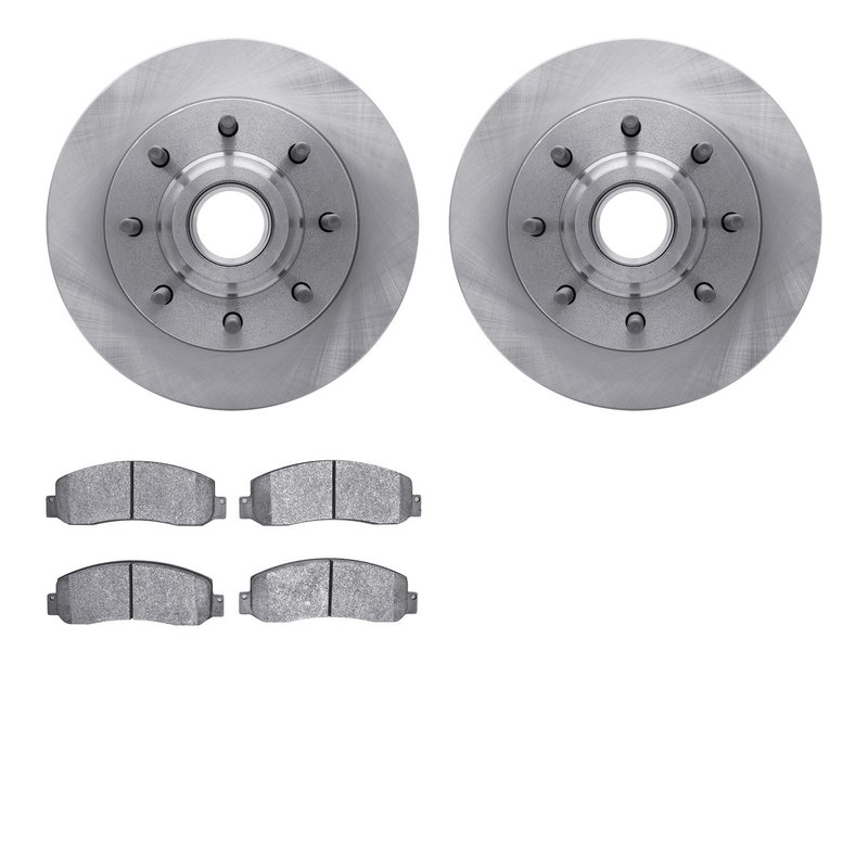 Dynamite Friction 6202-99624 Disc Brake Kit - Front