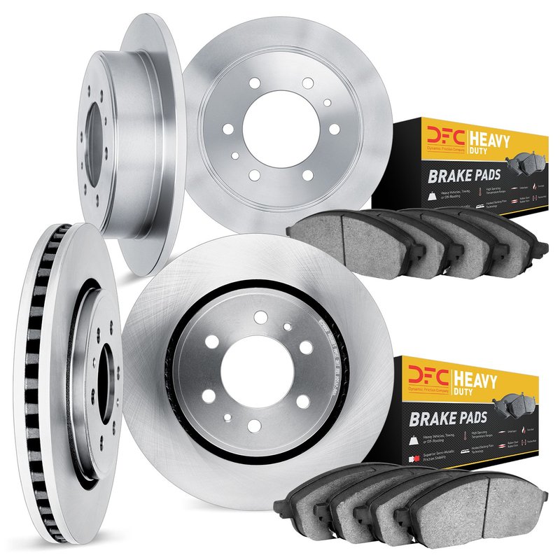 Dynamite Friction 6204-40657 Disc Brake Kit - Front and Rear