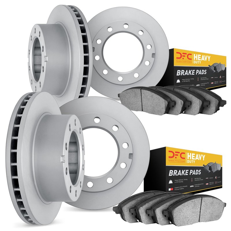 Dynamite Friction 6204-40693 Disc Brake Kit - Front and Rear