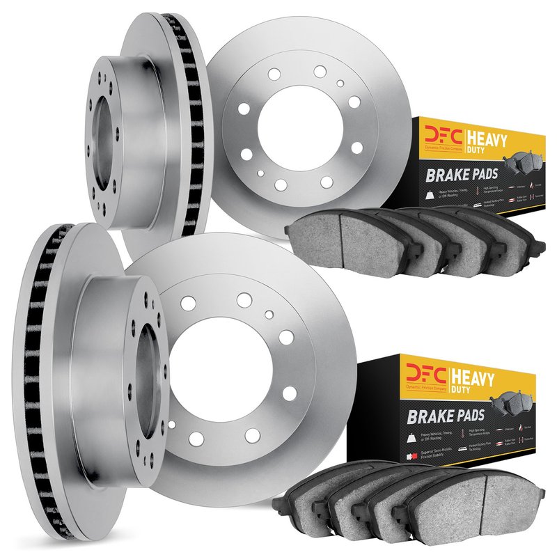 Dynamite Friction 6204-48434 Disc Brake Kit - Front and Rear