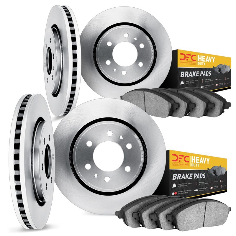 Dynamite Friction 6204-54009 Disc Brake Kit - Front and Rear