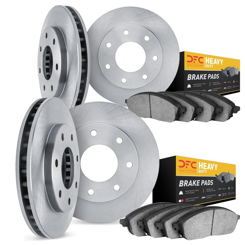 Dynamite Friction 6204-54012 Disc Brake Kit - Front and Rear