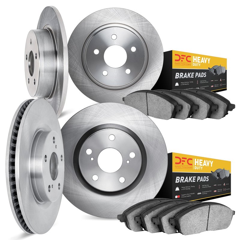 Dynamite Friction 6204-99348 Disc Brake Kit - Front and Rear