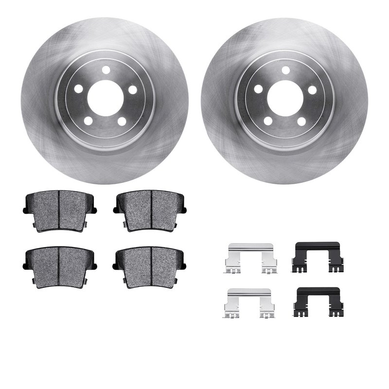 Dynamite Friction 6212-39137 Disc Brake Kit - Rear