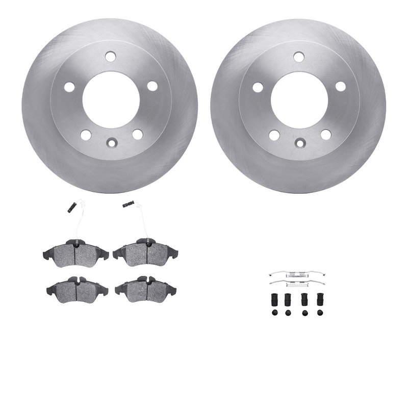 Dynamite Friction 6212-40001 Disc Brake Kit - Front