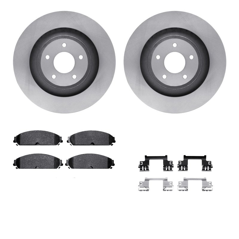 Dynamite Friction 6212-40187 Disc Brake Kit - Front