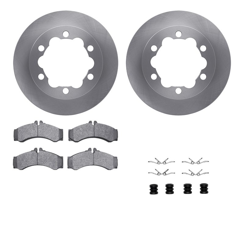 Dynamite Friction 6212-40246 Disc Brake Kit - Rear