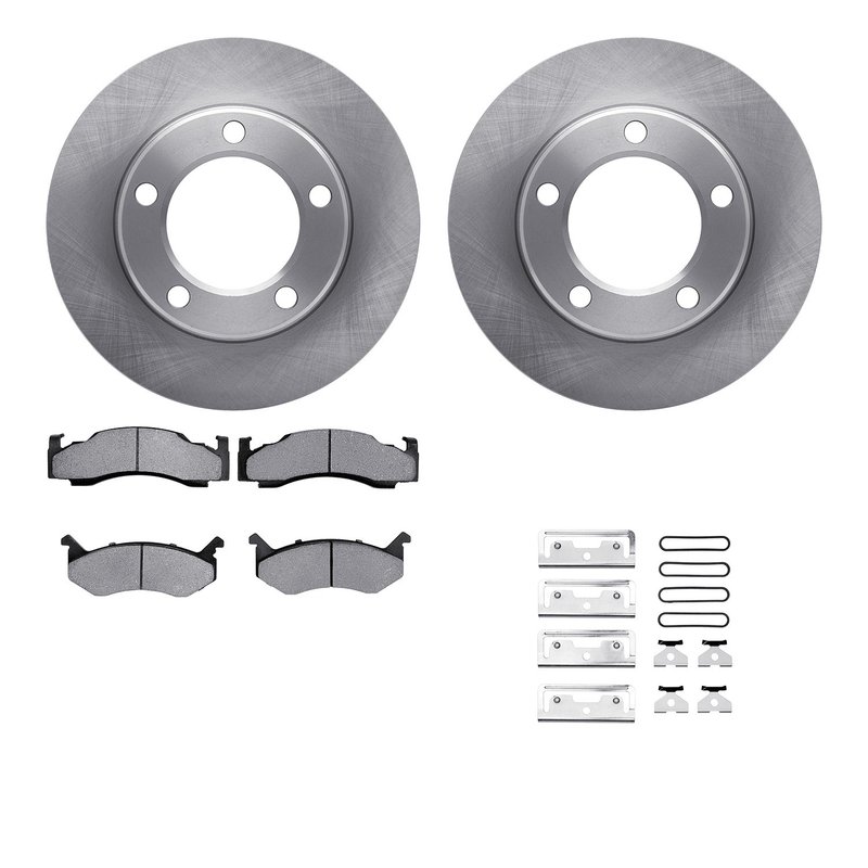 Dynamite Friction 6212-40321 Disc Brake Kit - Front