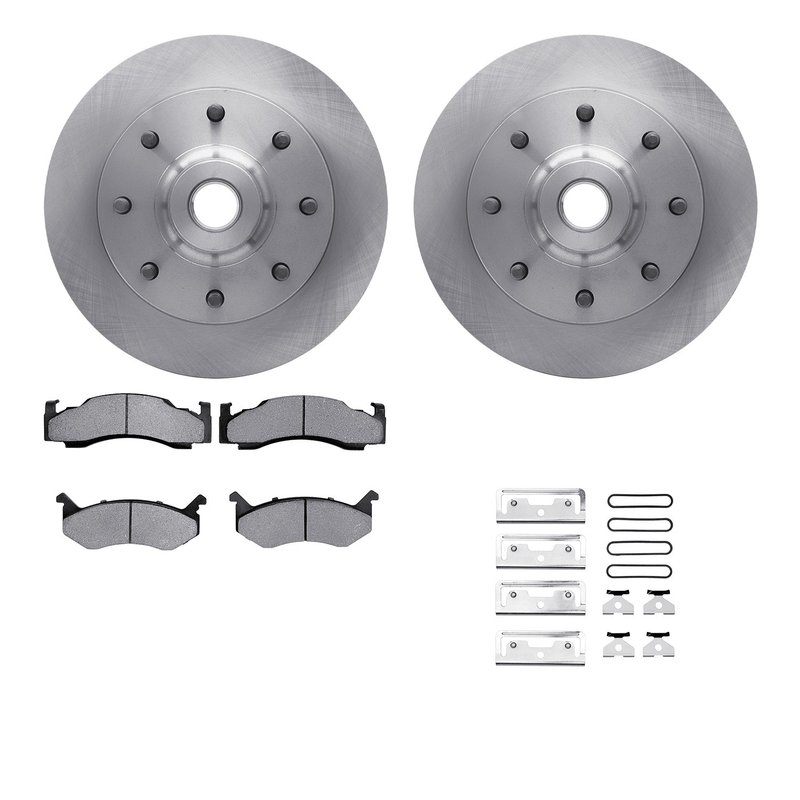 Dynamite Friction 6212-40324 Disc Brake Kit - Front