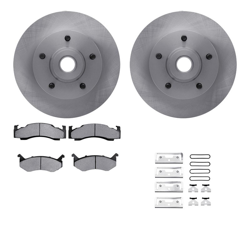 Dynamite Friction 6212-40327 Disc Brake Kit - Front