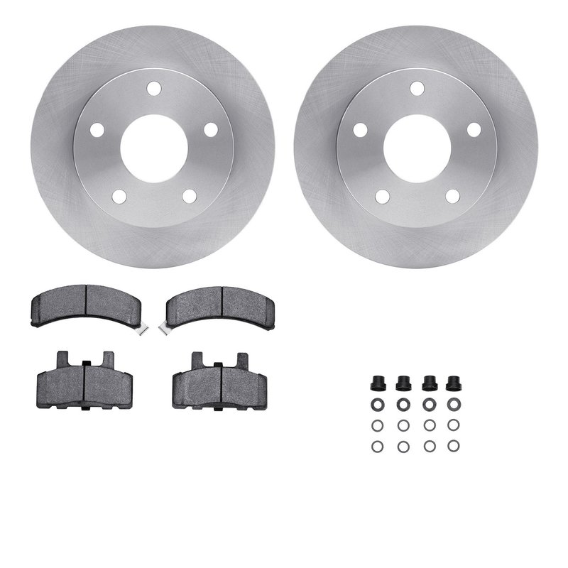 Dynamite Friction 6212-40366 Disc Brake Kit - Front
