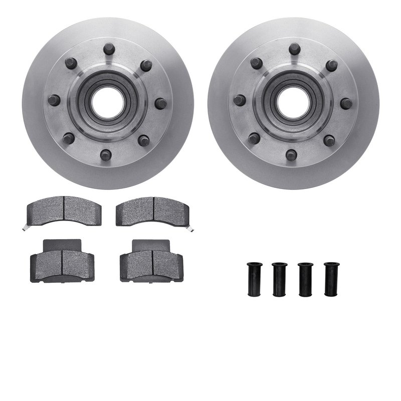 Dynamite Friction 6212-40381 Disc Brake Kit - Front