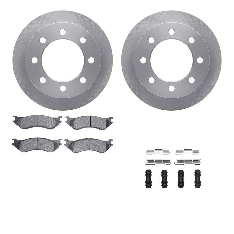 Dynamite Friction 6212-40420 Disc Brake Kit - Rear
