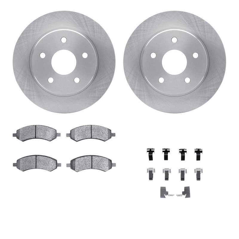 Dynamite Friction 6212-40424 Disc Brake Kit - Front