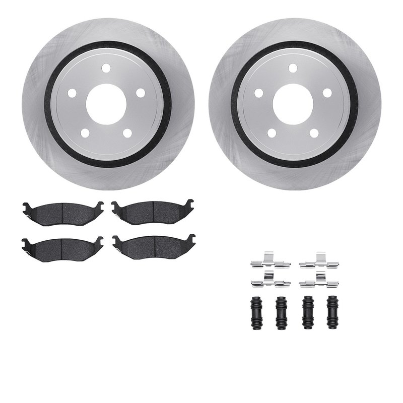 Dynamite Friction 6212-40429 Disc Brake Kit - Rear