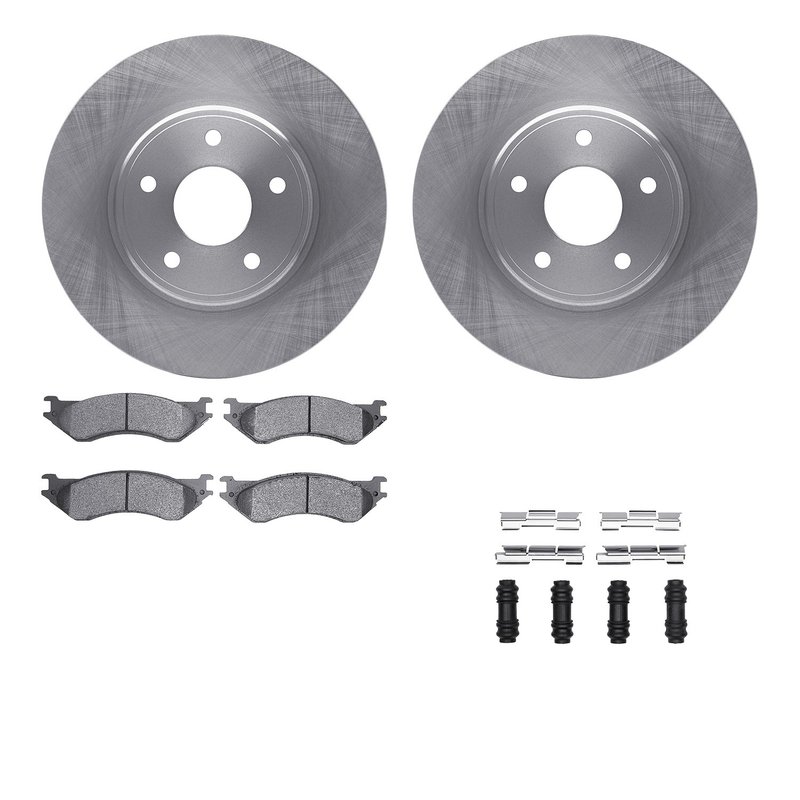 Dynamite Friction 6212-40453 Disc Brake Kit - Rear