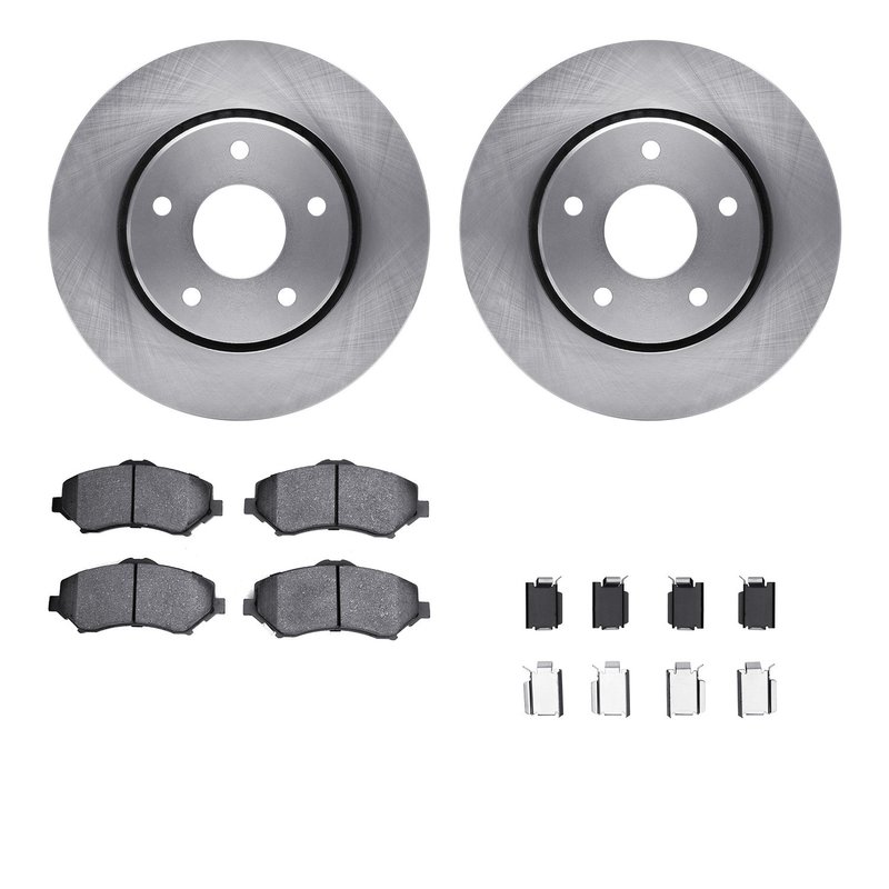 Dynamite Friction 6212-40468 Disc Brake Kit - Front