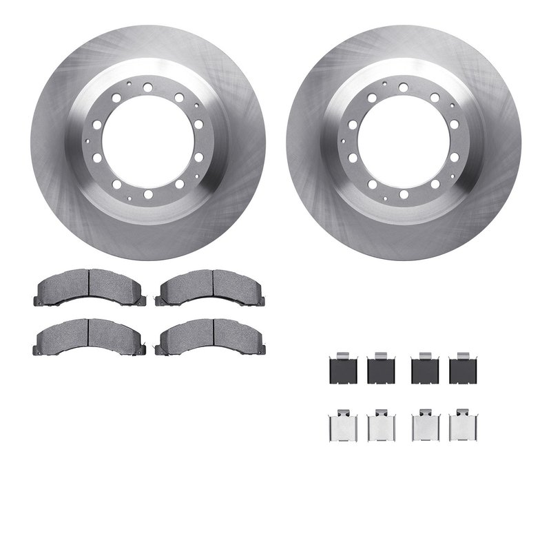 Dynamite Friction 6212-40508 Disc Brake Kit - Rear