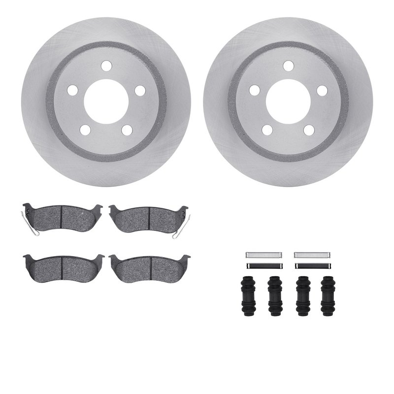 Dynamite Friction 6212-42013 Disc Brake Kit - Rear
