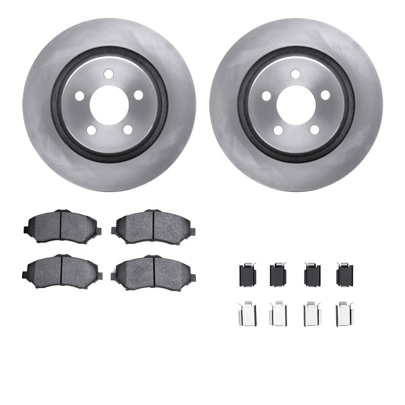 Dynamite Friction 6212-42156 Disc Brake Kit - Front