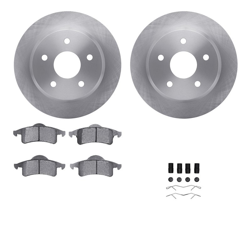 Dynamite Friction 6212-42183 Disc Brake Kit - Rear