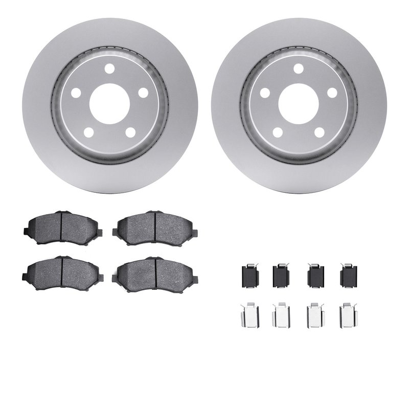 Dynamite Friction 6212-42219 Disc Brake Kit - Front