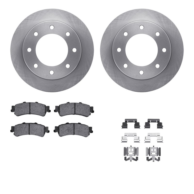 Dynamite Friction 6212-46001 Disc Brake Kit - Rear
