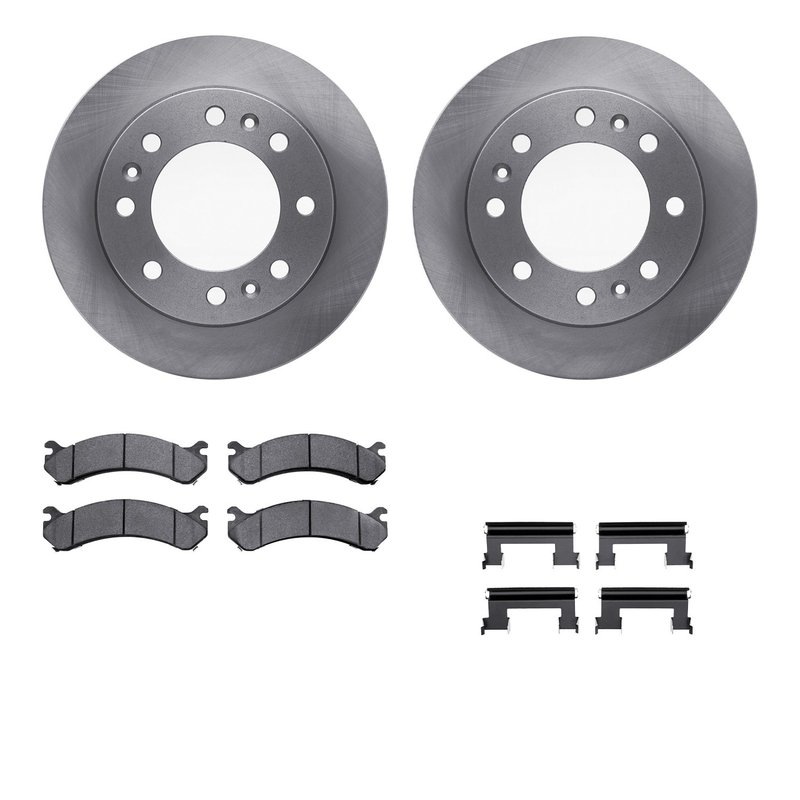 Dynamite Friction 6212-46187 Disc Brake Kit - Front